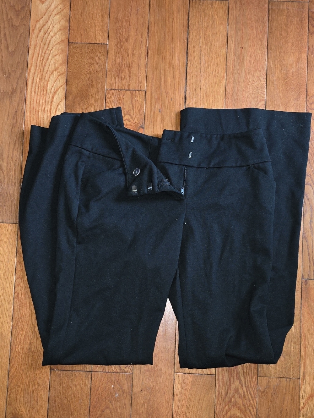52 - New York & Company Black Women's Stretch Trousers